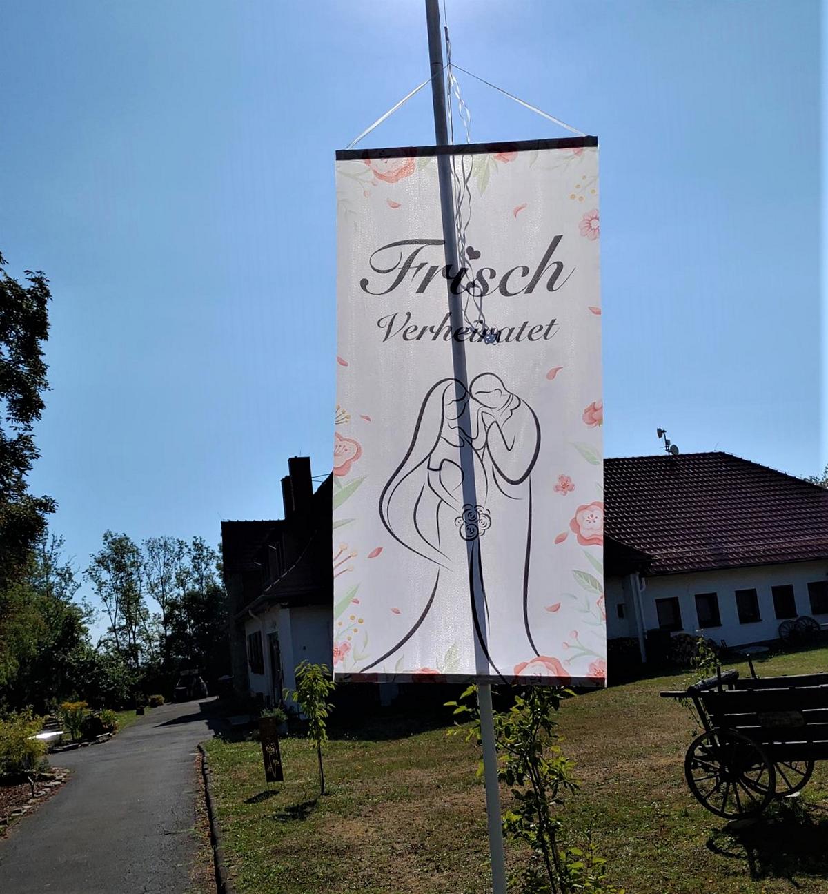 Banner Frisch Verheiratet Haus Ringgau